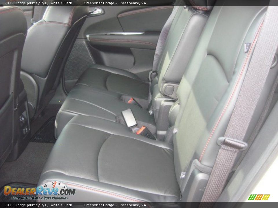 2012 Dodge Journey R/T White / Black Photo #8