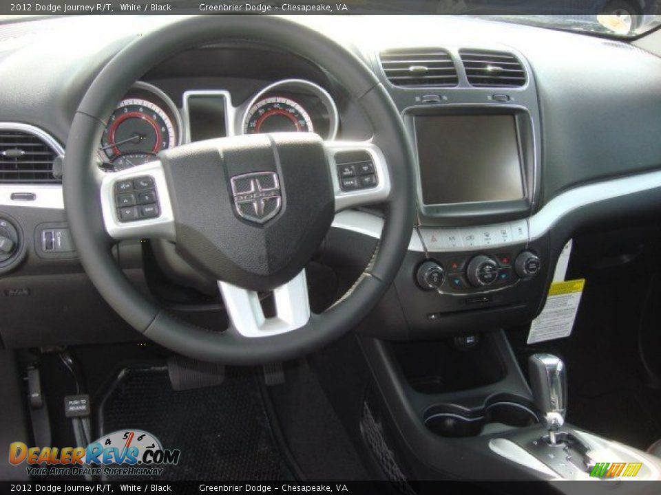 2012 Dodge Journey R/T White / Black Photo #10