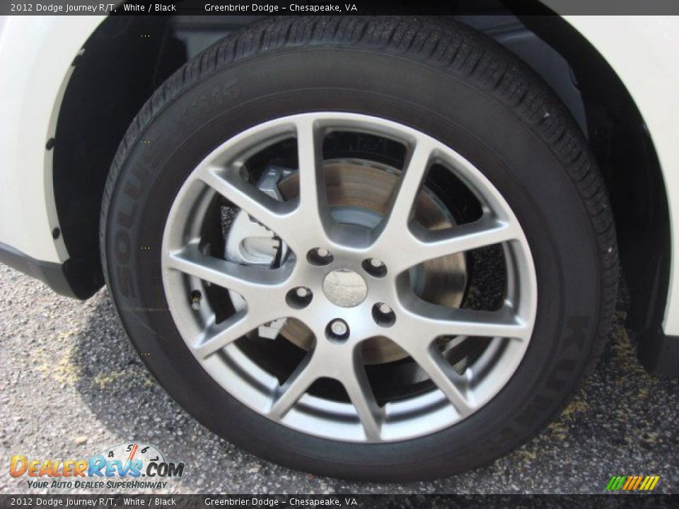 2012 Dodge Journey R/T White / Black Photo #20