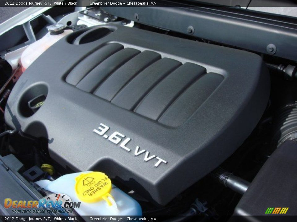 2012 Dodge Journey R/T White / Black Photo #21