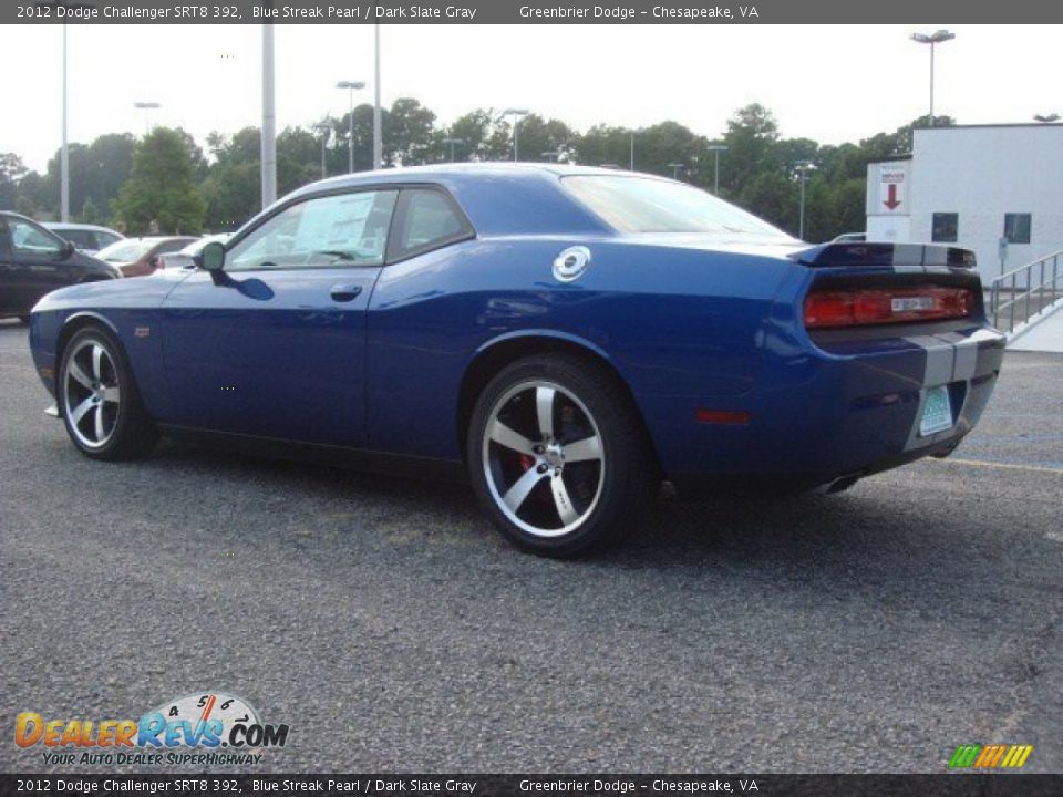 Blue Streak Pearl 2012 Dodge Challenger SRT8 392 Photo #2