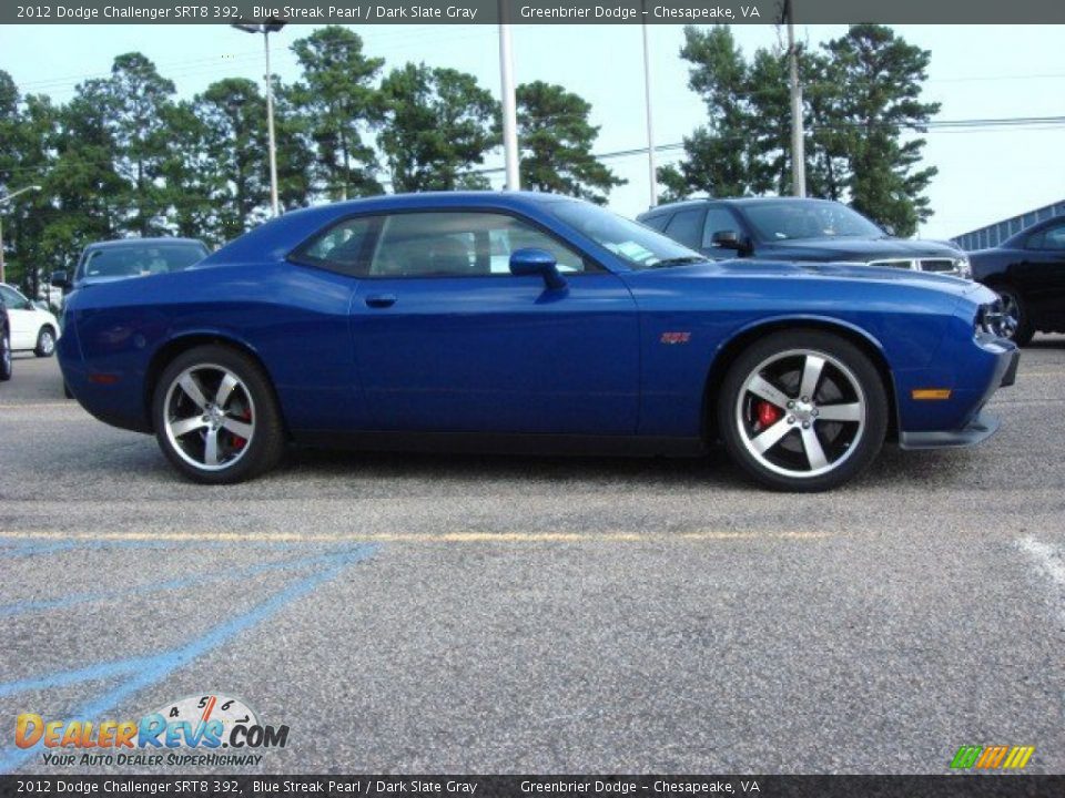 Blue Streak Pearl 2012 Dodge Challenger SRT8 392 Photo #5