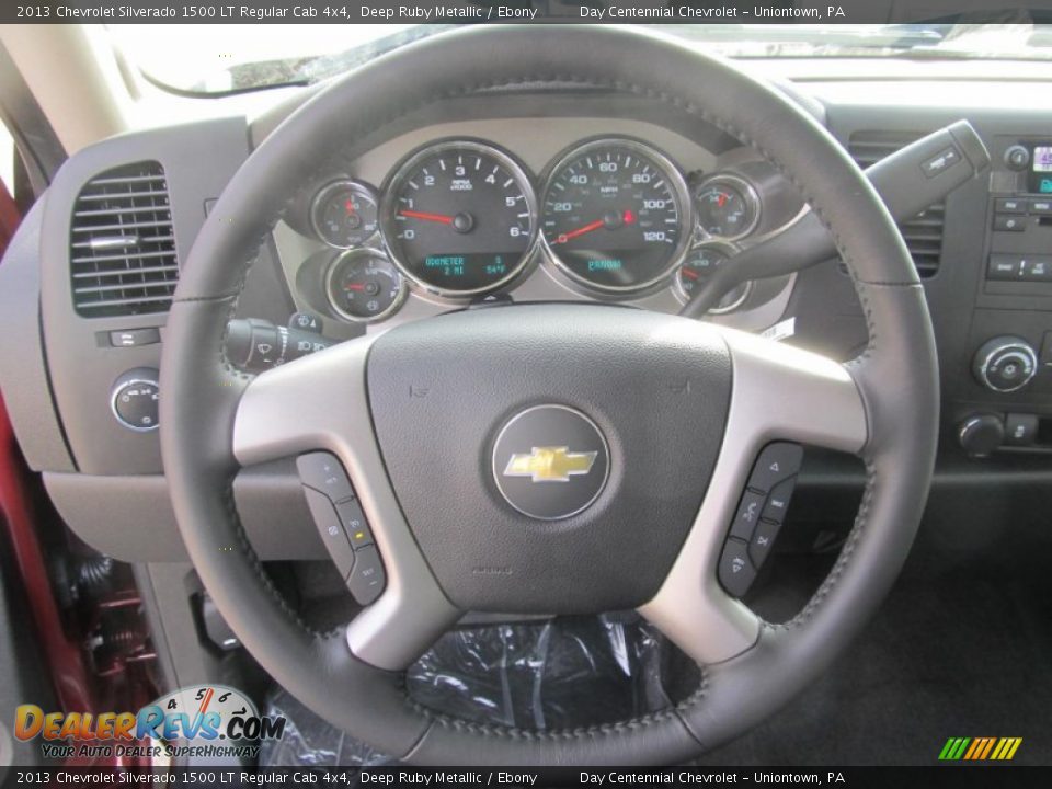 2013 Chevrolet Silverado 1500 LT Regular Cab 4x4 Steering Wheel Photo #15