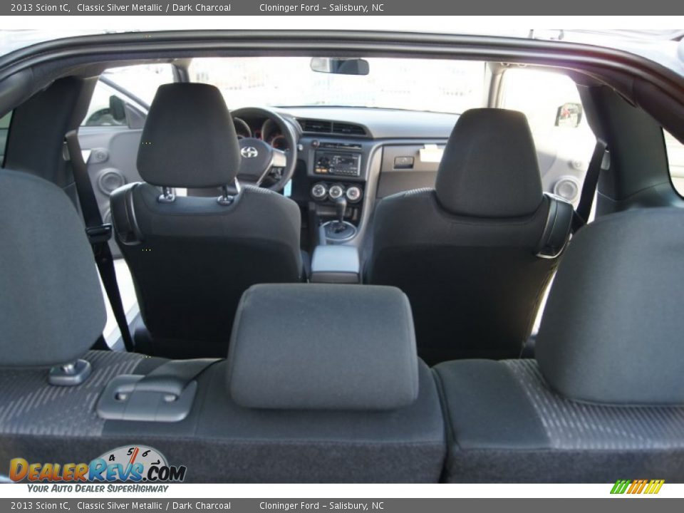 2013 Scion tC Classic Silver Metallic / Dark Charcoal Photo #15