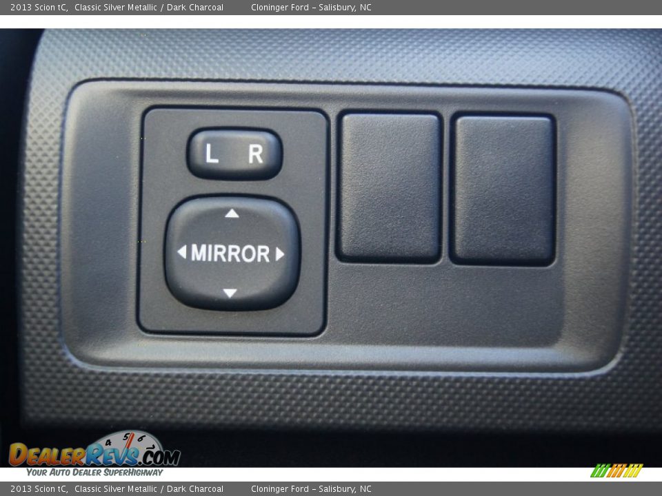 2013 Scion tC Classic Silver Metallic / Dark Charcoal Photo #22