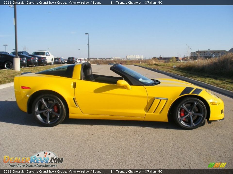 Velocity Yellow 2012 Chevrolet Corvette Grand Sport Coupe Photo #6