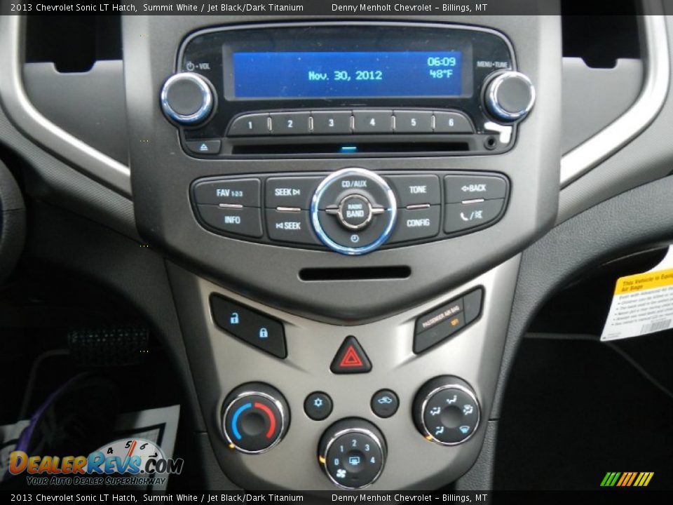 2013 Chevrolet Sonic LT Hatch Summit White / Jet Black/Dark Titanium Photo #16