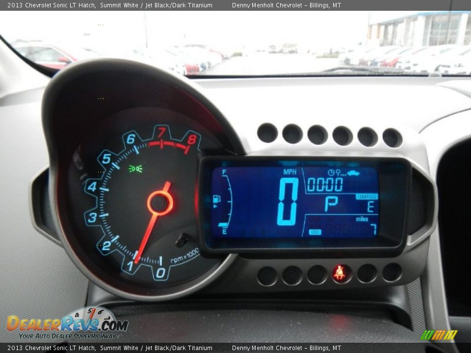 2013 Chevrolet Sonic LT Hatch Summit White / Jet Black/Dark Titanium Photo #18