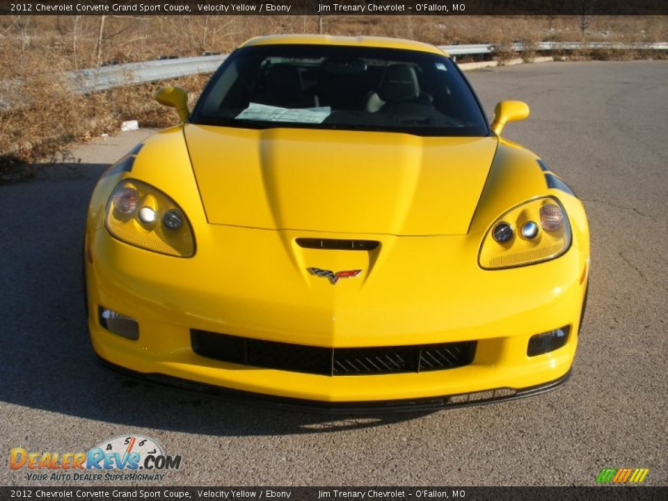 Velocity Yellow 2012 Chevrolet Corvette Grand Sport Coupe Photo #13