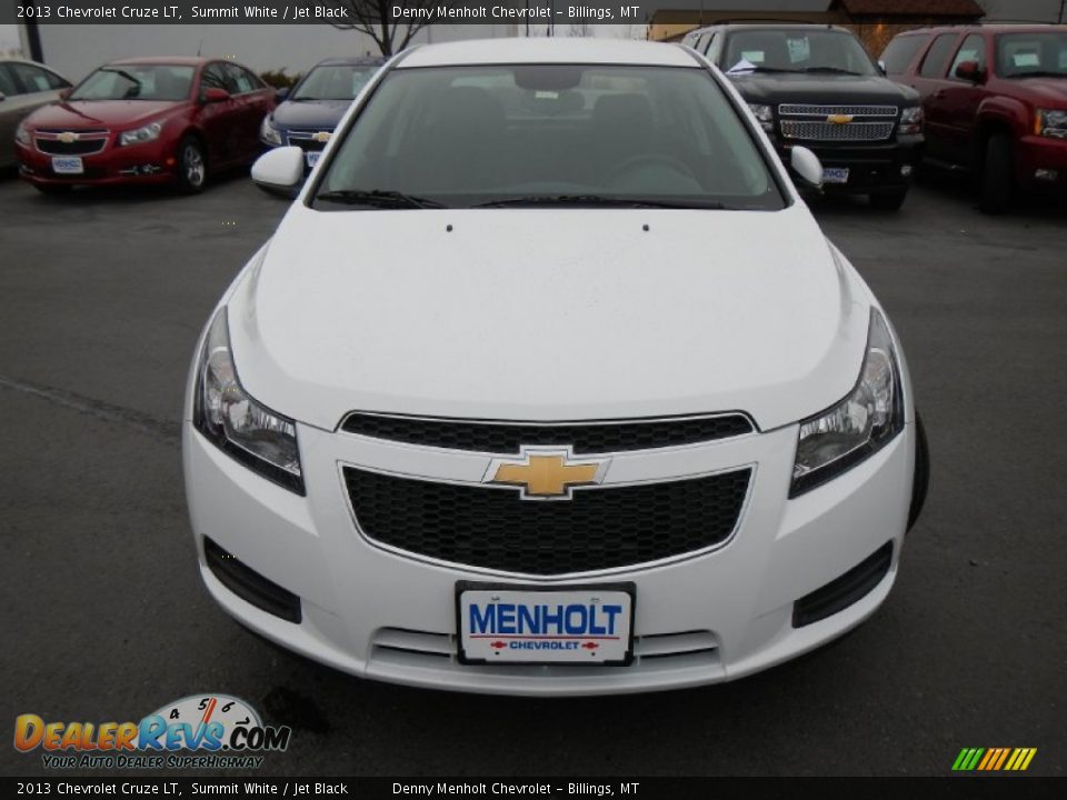 2013 Chevrolet Cruze LT Summit White / Jet Black Photo #1