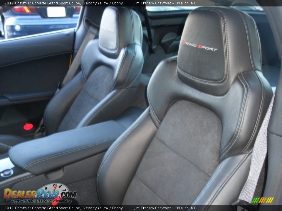 Front Seat of 2012 Chevrolet Corvette Grand Sport Coupe Photo #17