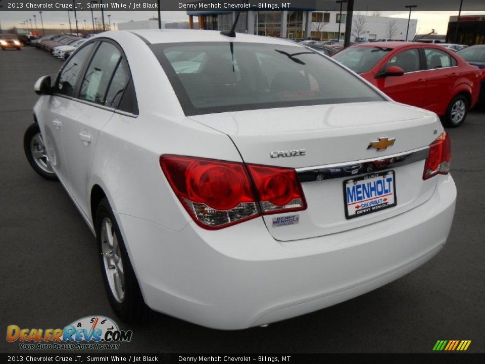 2013 Chevrolet Cruze LT Summit White / Jet Black Photo #6