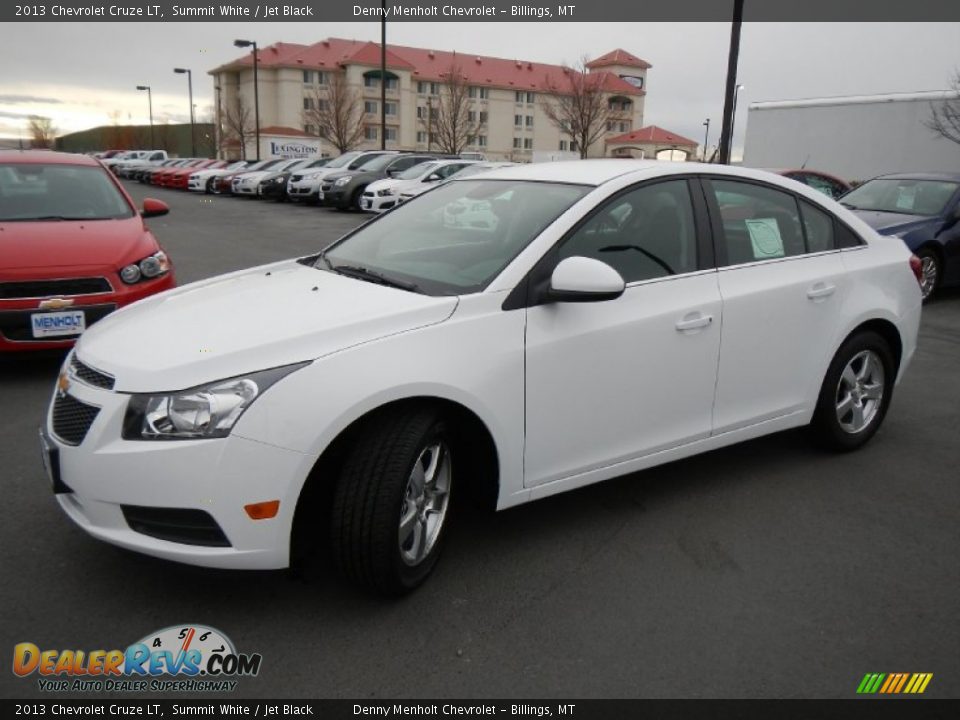 2013 Chevrolet Cruze LT Summit White / Jet Black Photo #7