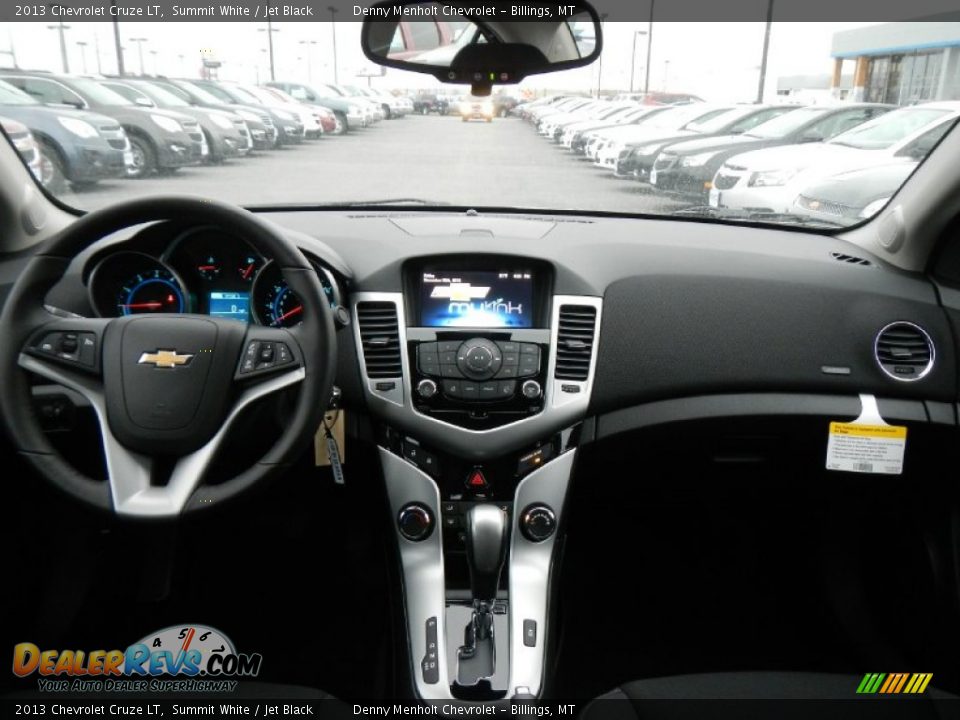 2013 Chevrolet Cruze LT Summit White / Jet Black Photo #12