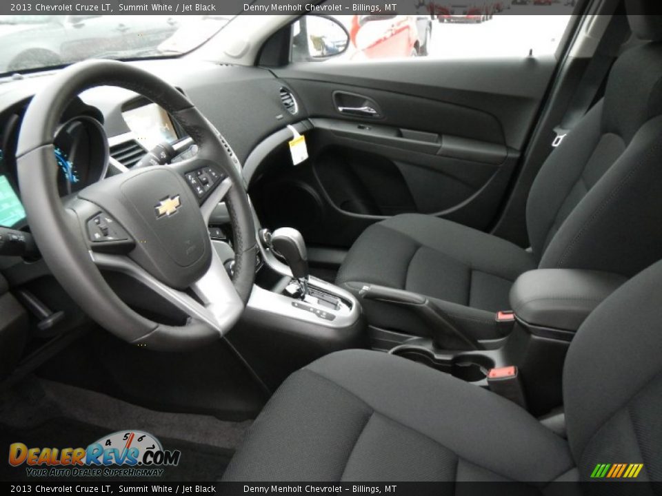 2013 Chevrolet Cruze LT Summit White / Jet Black Photo #13