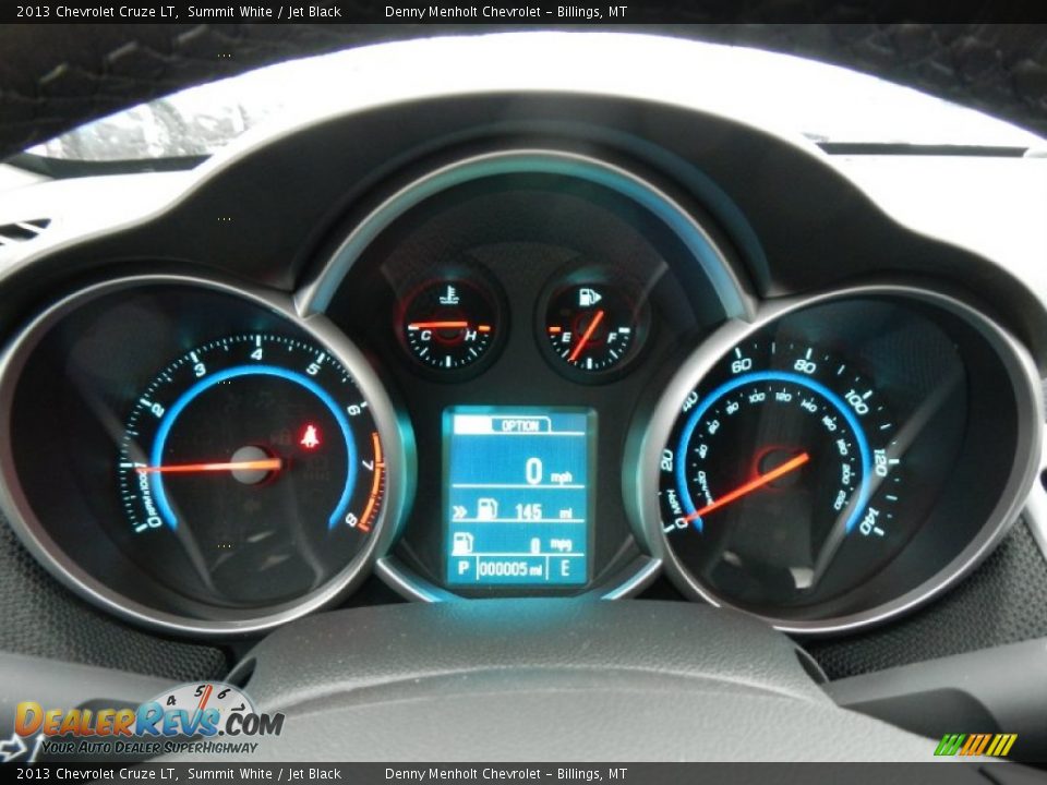 2013 Chevrolet Cruze LT Summit White / Jet Black Photo #19