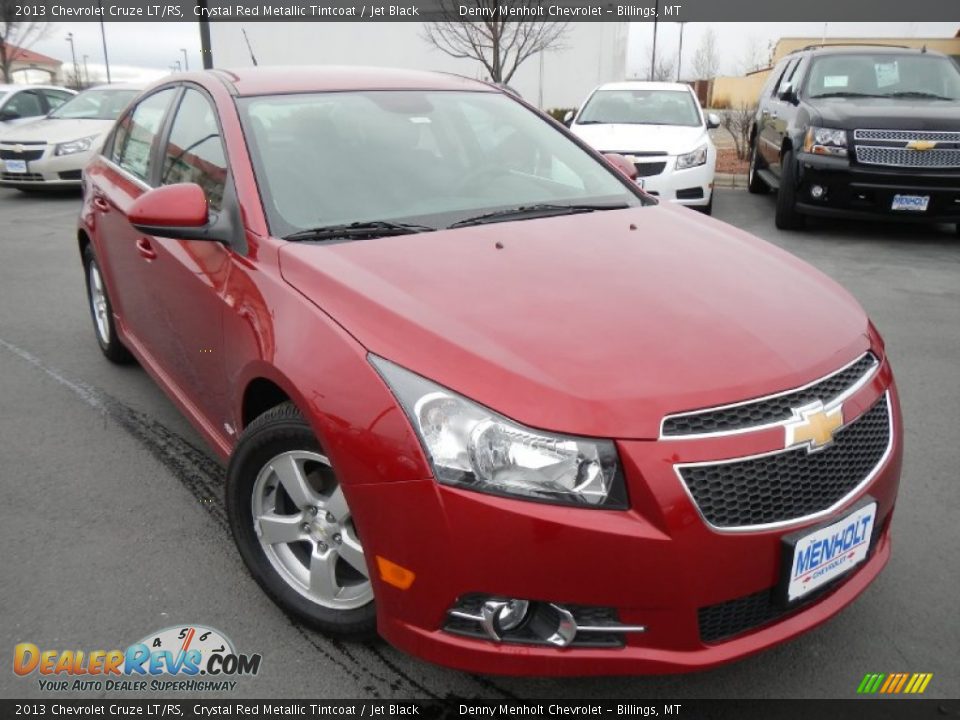 2013 Chevrolet Cruze LT/RS Crystal Red Metallic Tintcoat / Jet Black Photo #2