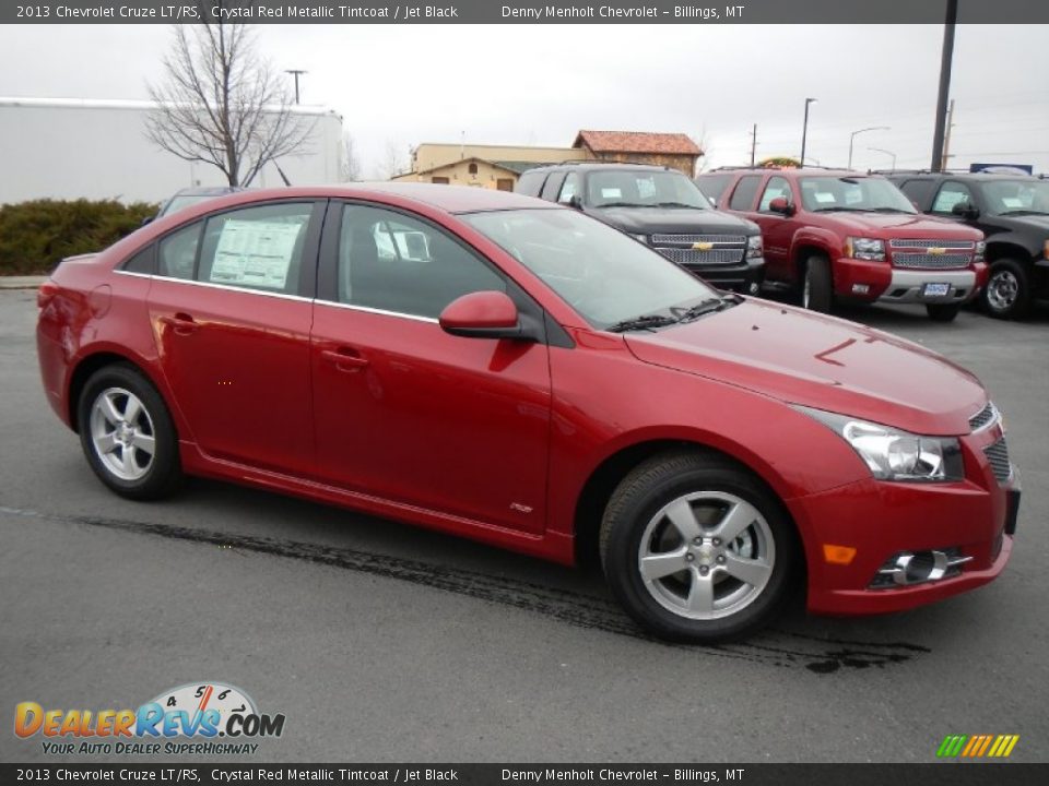 2013 Chevrolet Cruze LT/RS Crystal Red Metallic Tintcoat / Jet Black Photo #3