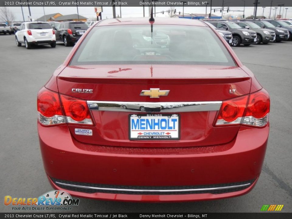 2013 Chevrolet Cruze LT/RS Crystal Red Metallic Tintcoat / Jet Black Photo #5