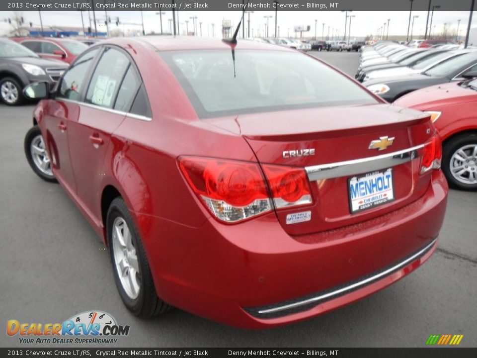 2013 Chevrolet Cruze LT/RS Crystal Red Metallic Tintcoat / Jet Black Photo #6