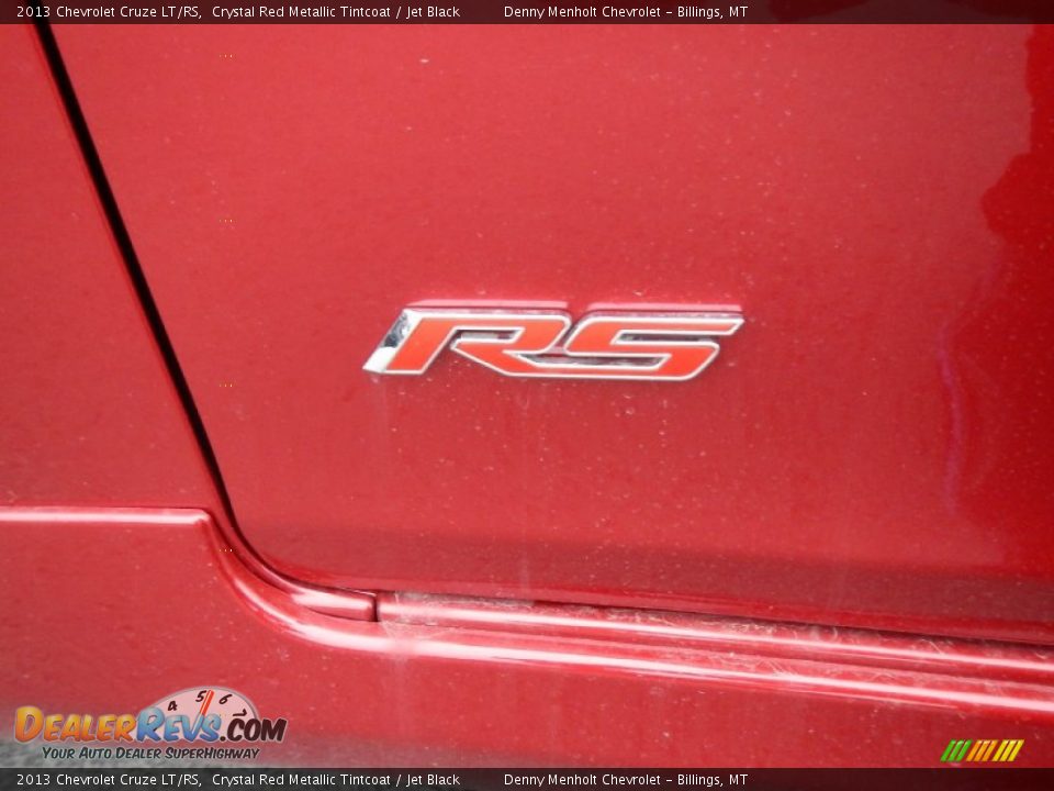 2013 Chevrolet Cruze LT/RS Crystal Red Metallic Tintcoat / Jet Black Photo #9