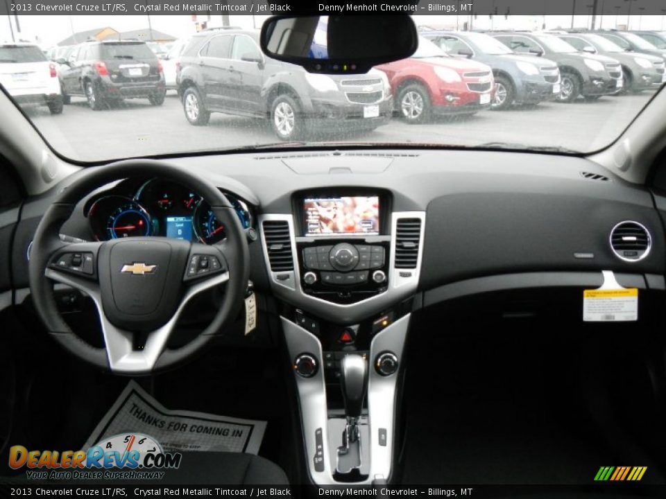 2013 Chevrolet Cruze LT/RS Crystal Red Metallic Tintcoat / Jet Black Photo #13