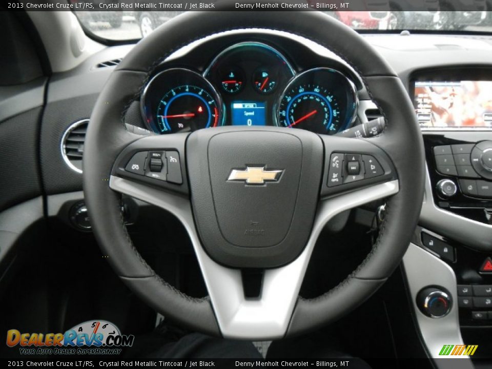 2013 Chevrolet Cruze LT/RS Crystal Red Metallic Tintcoat / Jet Black Photo #20