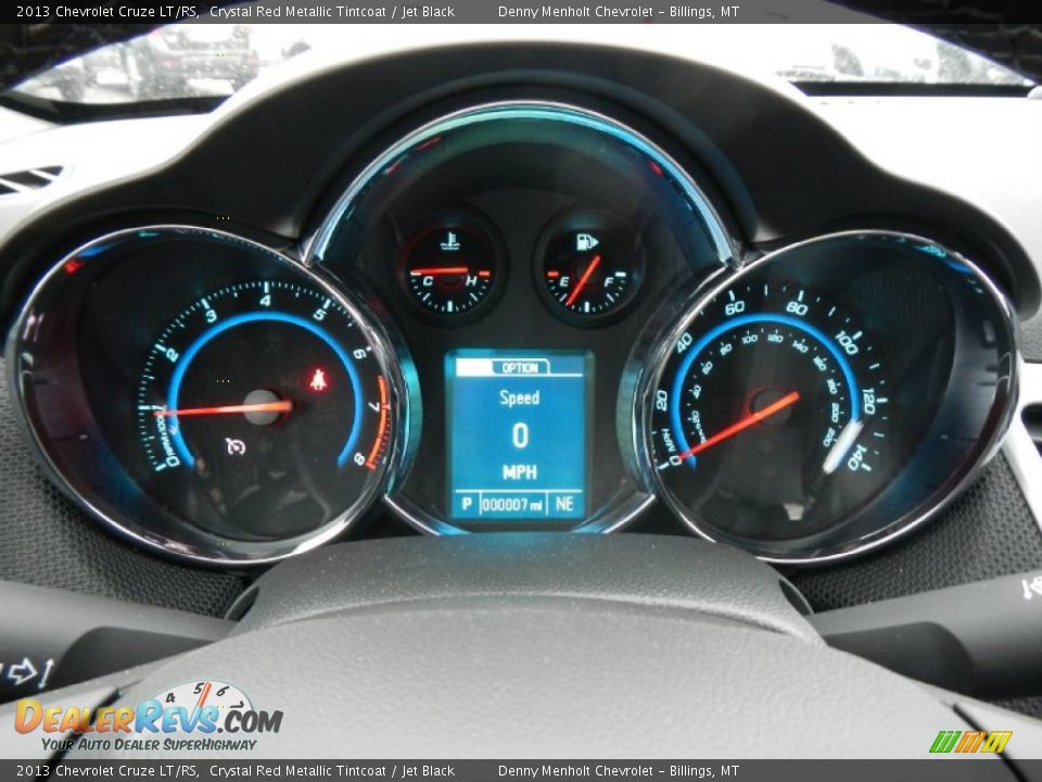 2013 Chevrolet Cruze LT/RS Crystal Red Metallic Tintcoat / Jet Black Photo #21
