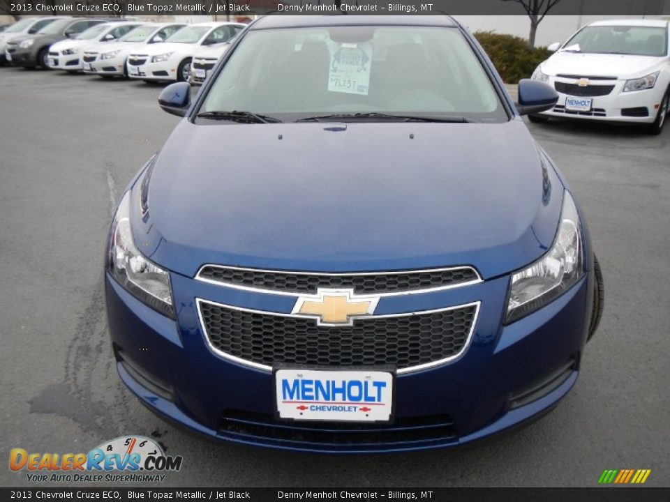 2013 Chevrolet Cruze ECO Blue Topaz Metallic / Jet Black Photo #1