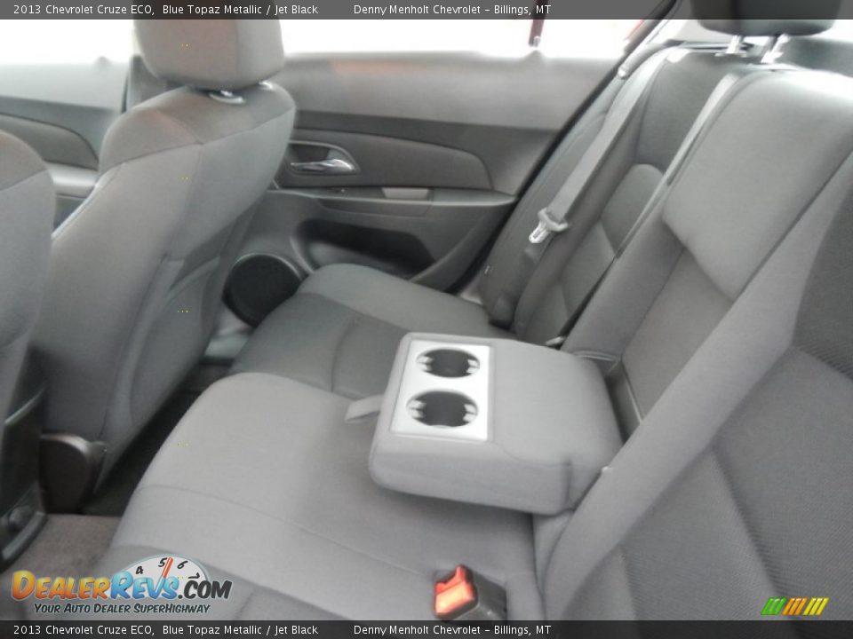 2013 Chevrolet Cruze ECO Blue Topaz Metallic / Jet Black Photo #10