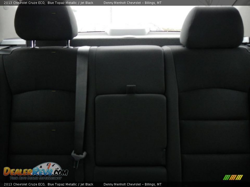 2013 Chevrolet Cruze ECO Blue Topaz Metallic / Jet Black Photo #16