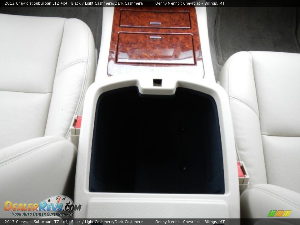 2013 Chevrolet Suburban LTZ 4x4 Black / Light Cashmere/Dark Cashmere Photo #18