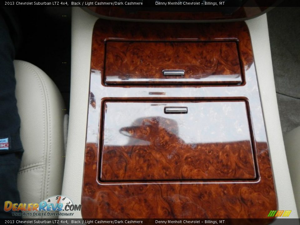 2013 Chevrolet Suburban LTZ 4x4 Black / Light Cashmere/Dark Cashmere Photo #23