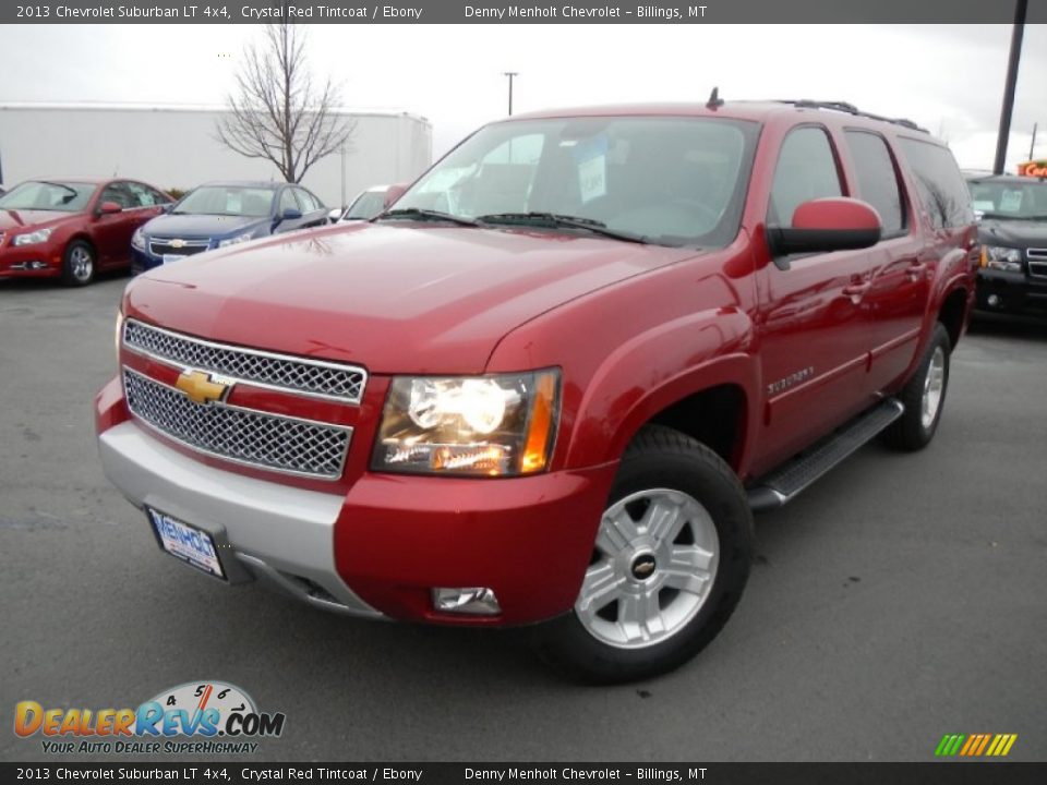 2013 Chevrolet Suburban LT 4x4 Crystal Red Tintcoat / Ebony Photo #1