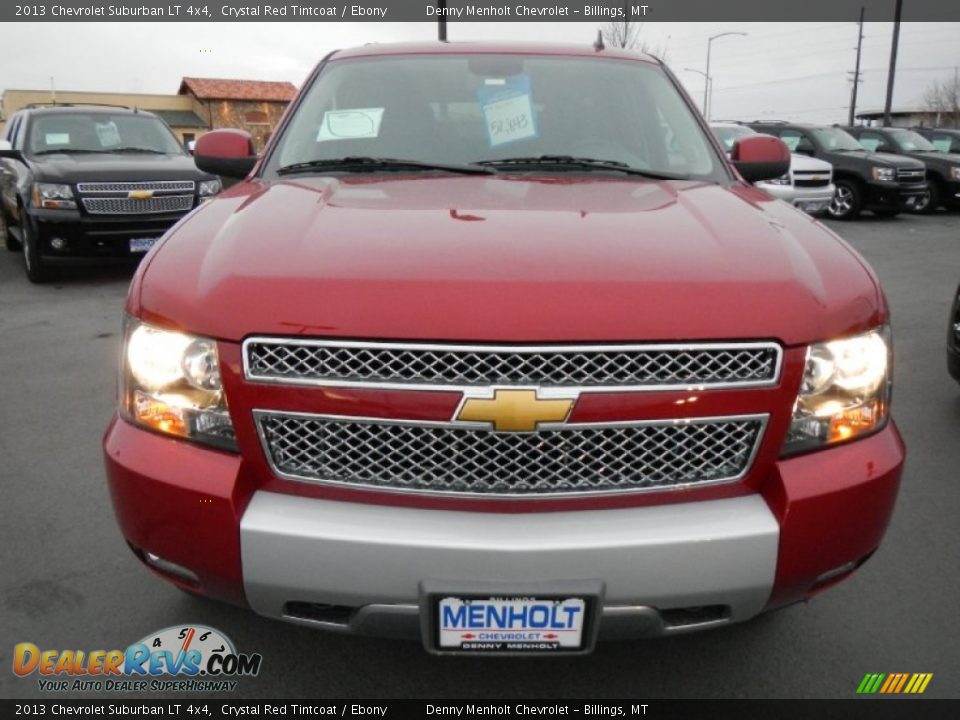 2013 Chevrolet Suburban LT 4x4 Crystal Red Tintcoat / Ebony Photo #2