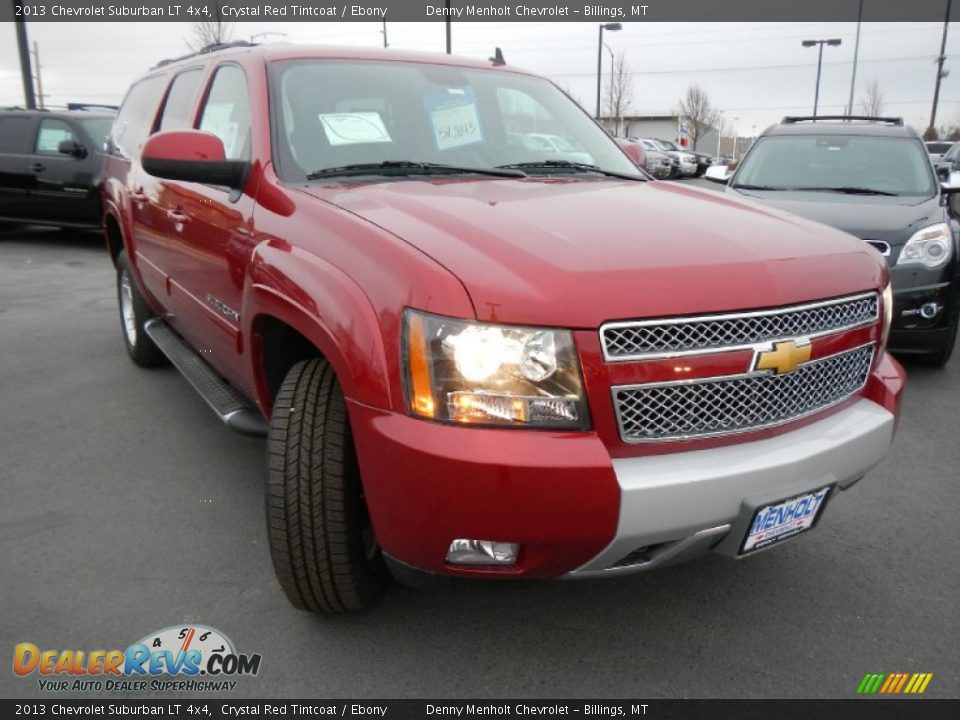 2013 Chevrolet Suburban LT 4x4 Crystal Red Tintcoat / Ebony Photo #3