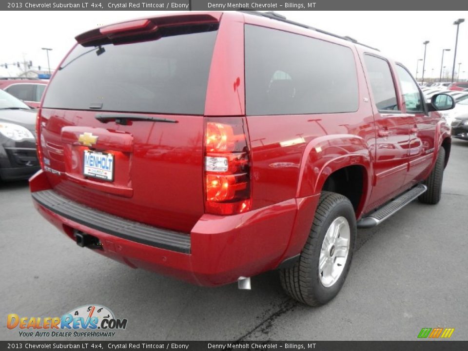 2013 Chevrolet Suburban LT 4x4 Crystal Red Tintcoat / Ebony Photo #5
