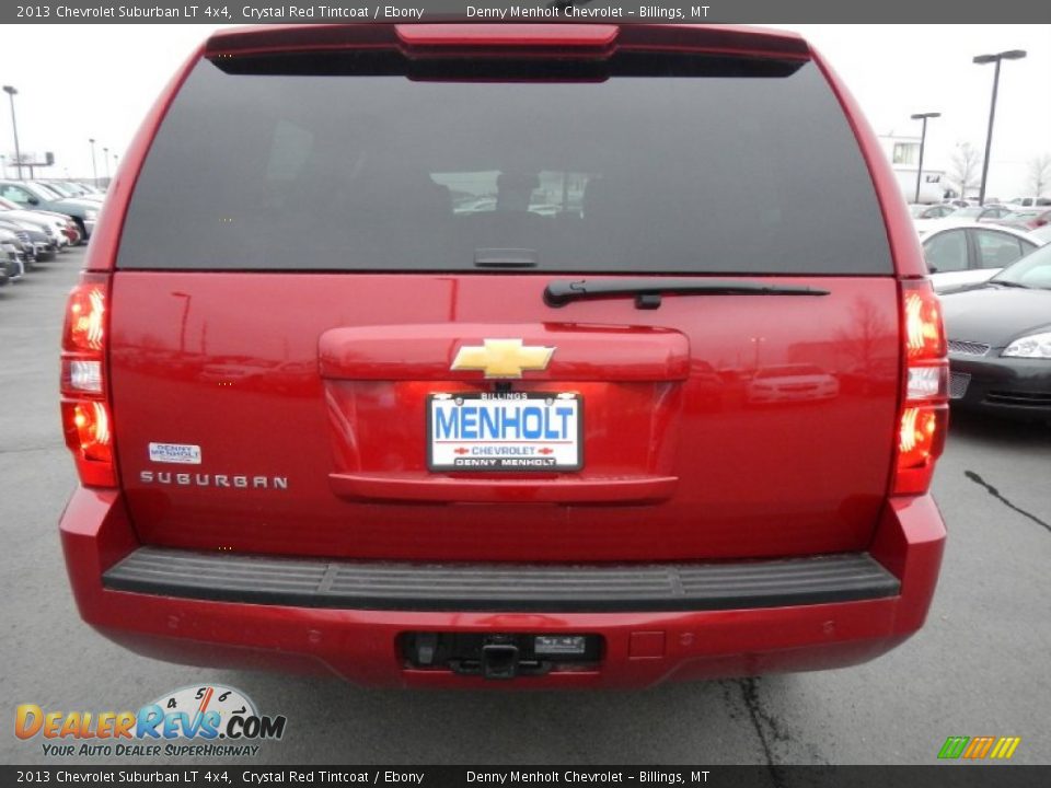 2013 Chevrolet Suburban LT 4x4 Crystal Red Tintcoat / Ebony Photo #6