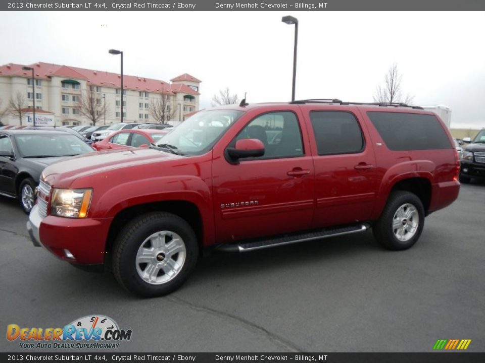 2013 Chevrolet Suburban LT 4x4 Crystal Red Tintcoat / Ebony Photo #10