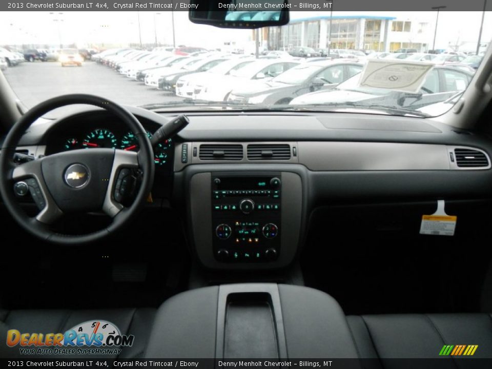 2013 Chevrolet Suburban LT 4x4 Crystal Red Tintcoat / Ebony Photo #15