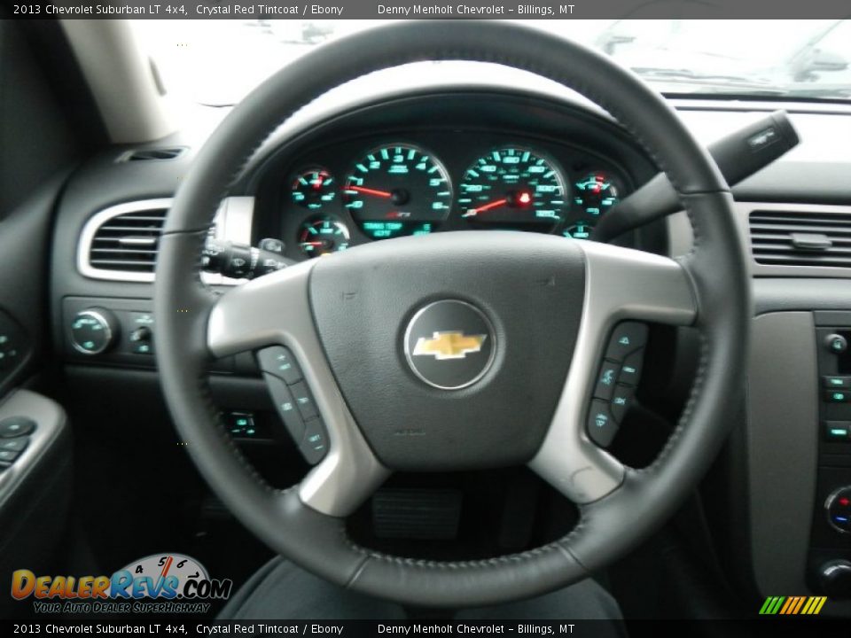 2013 Chevrolet Suburban LT 4x4 Crystal Red Tintcoat / Ebony Photo #22