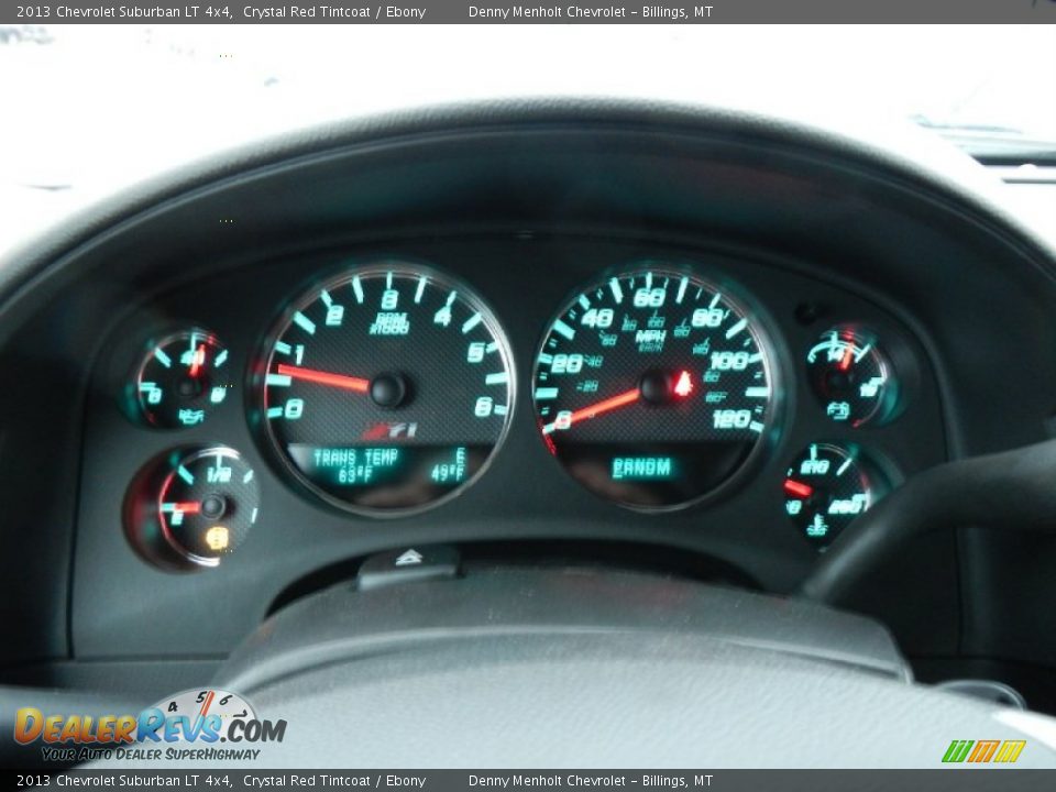 2013 Chevrolet Suburban LT 4x4 Crystal Red Tintcoat / Ebony Photo #23