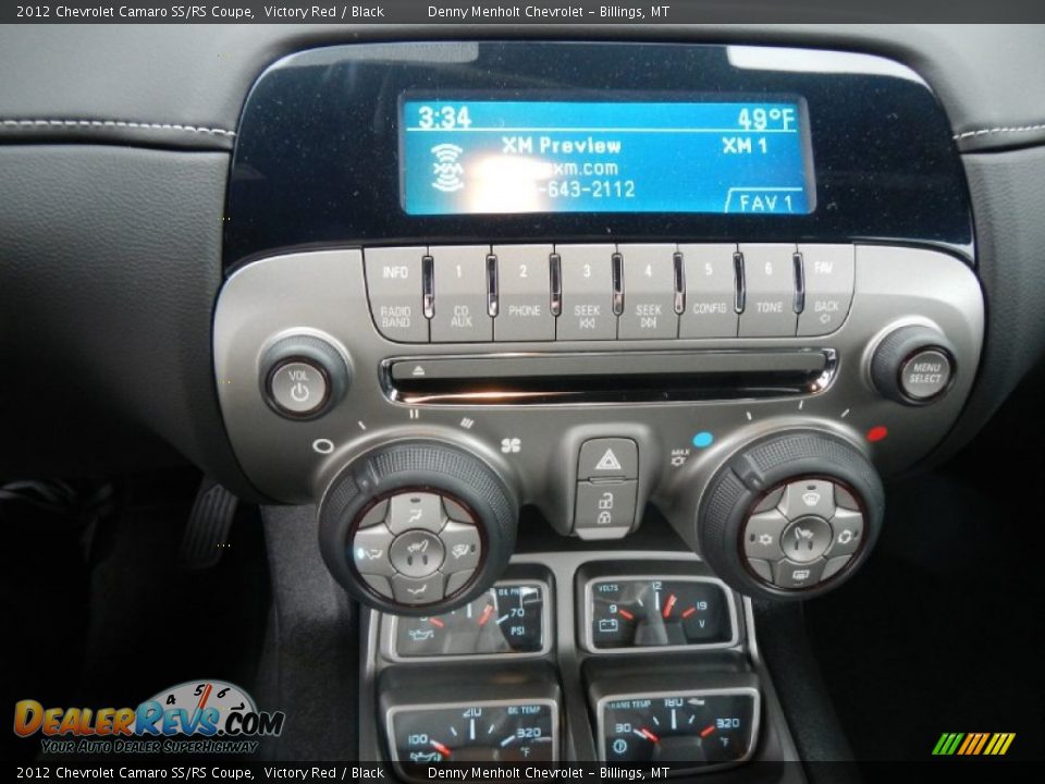Controls of 2012 Chevrolet Camaro SS/RS Coupe Photo #13