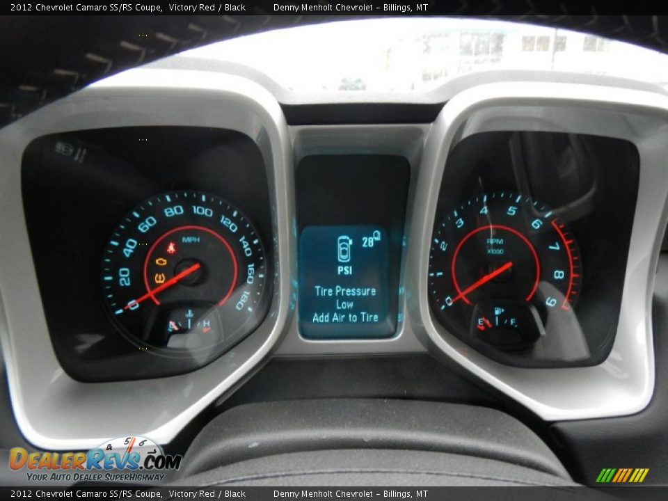 2012 Chevrolet Camaro SS/RS Coupe Gauges Photo #17
