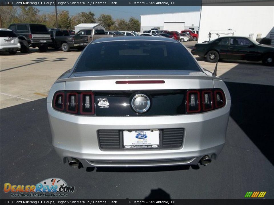 2013 Ford Mustang GT Coupe Ingot Silver Metallic / Charcoal Black Photo #5
