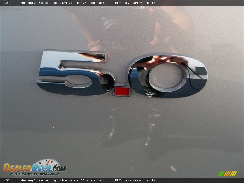 2013 Ford Mustang GT Coupe Ingot Silver Metallic / Charcoal Black Photo #10