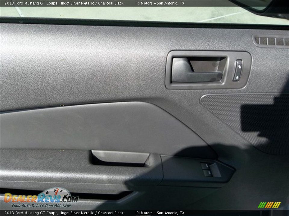 2013 Ford Mustang GT Coupe Ingot Silver Metallic / Charcoal Black Photo #12