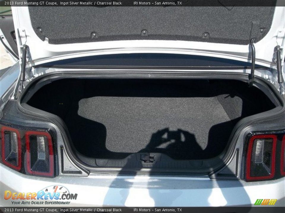 2013 Ford Mustang GT Coupe Ingot Silver Metallic / Charcoal Black Photo #16