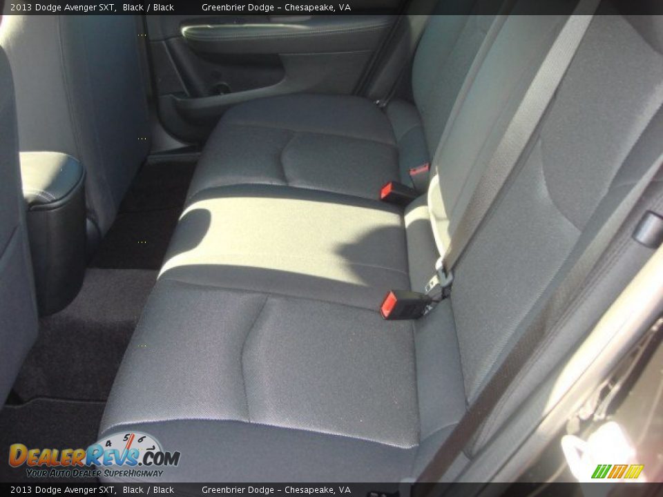 2013 Dodge Avenger SXT Black / Black Photo #9