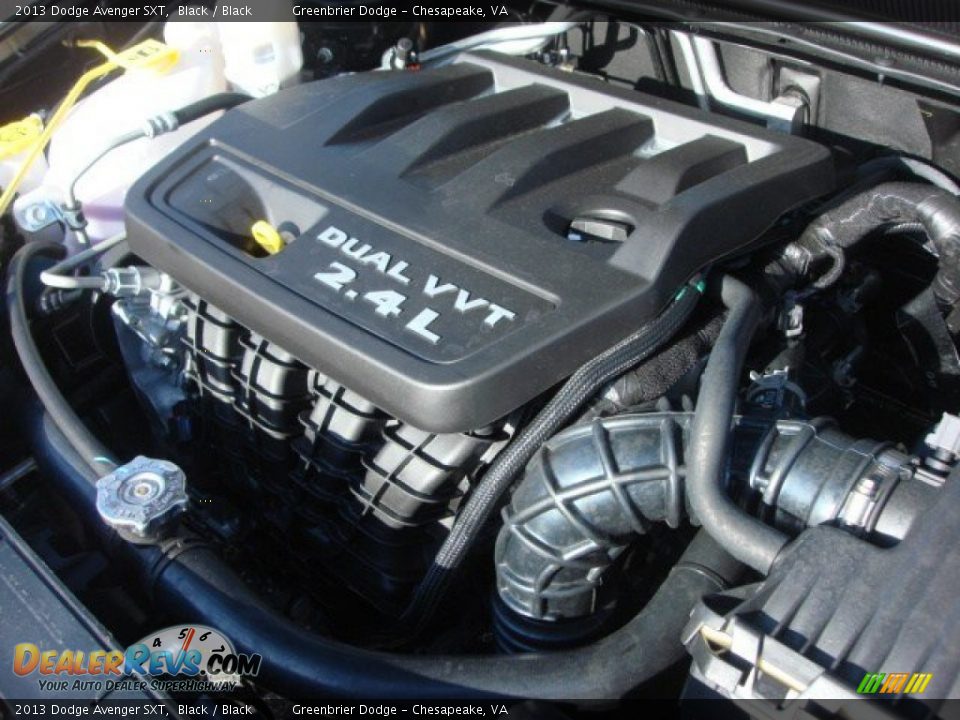 2013 Dodge Avenger SXT Black / Black Photo #16